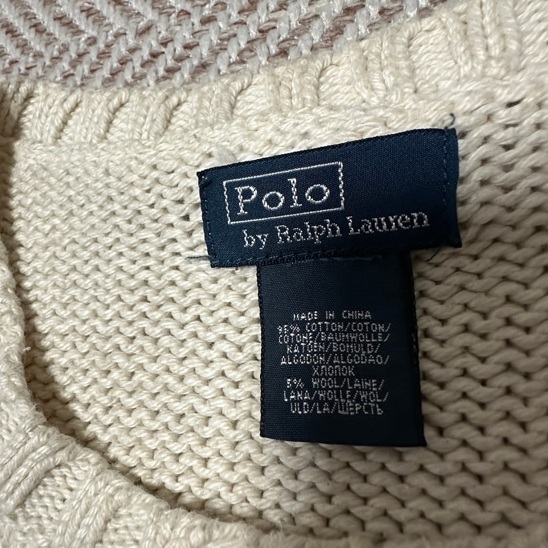 POLO RALPH LAUREN woman knit sweater 상품이미지3