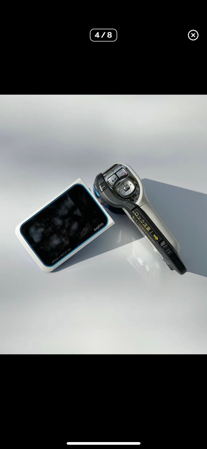 산요 작티 CA8 빈티지캠코더 상품이미지6