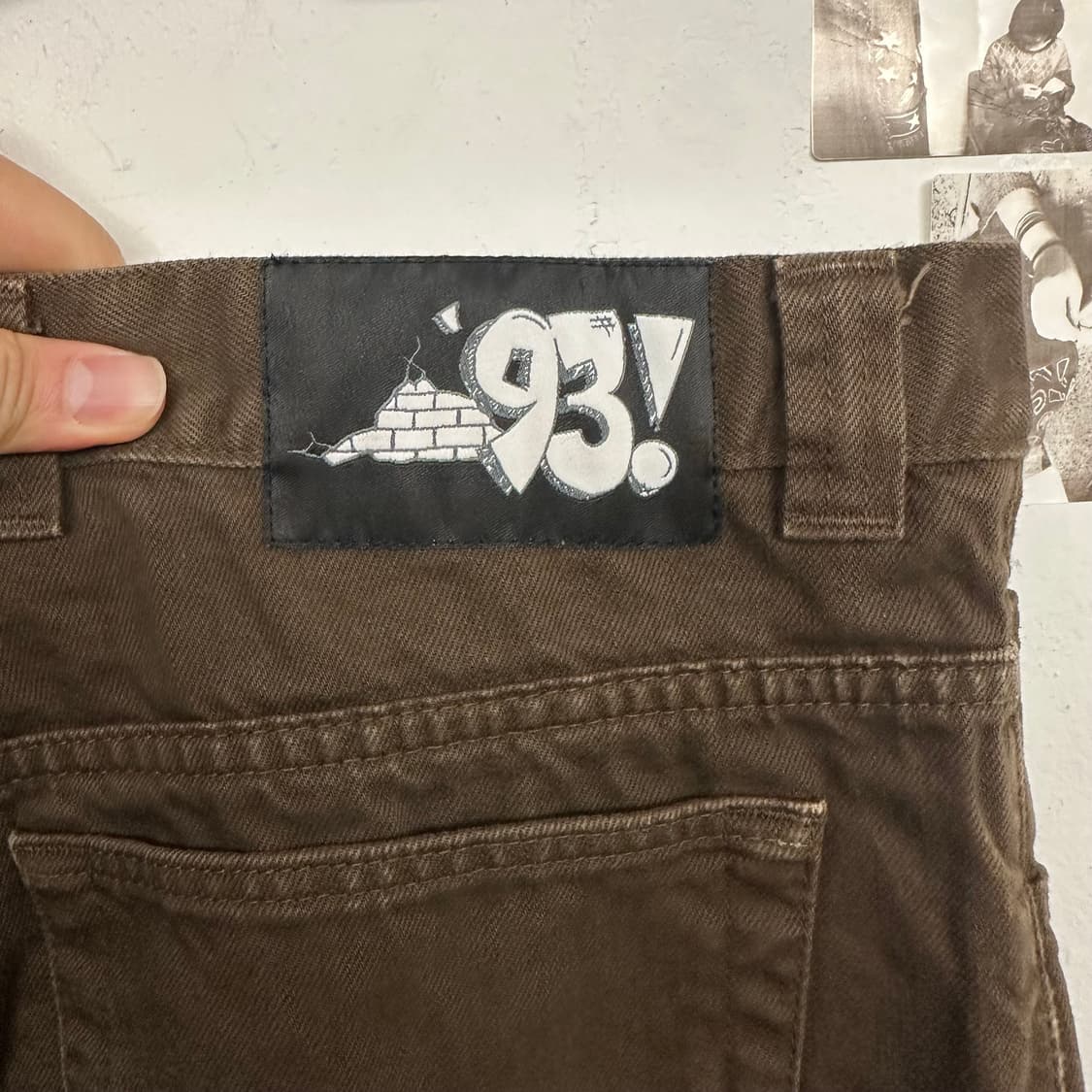 폴라스케이트 93데님 ‘다크브라운‘ 상품이미지7