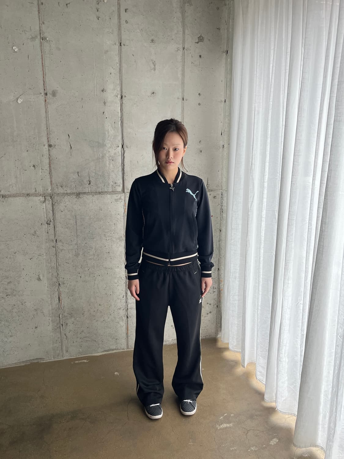 Puma 퓨마 블루 로고 트랙 자켓 상품이미지2