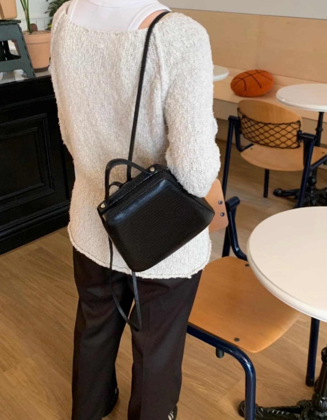 아카이브앱크 쉘틴백 리자드블랙 상품이미지9