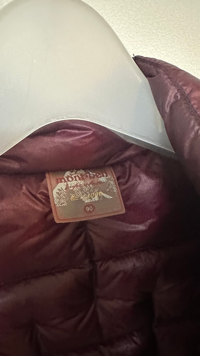 Mont-bell 몽벨 플라즈마1000 구스다운패딩 S사이즈 상품이미지3