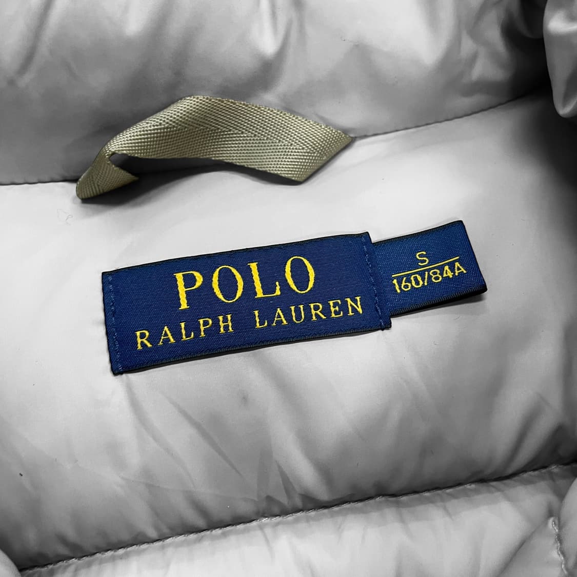 폴로 랄프로렌 패커블 경량 덕 다운 패딩 자켓 실버 그레이 상품이미지4