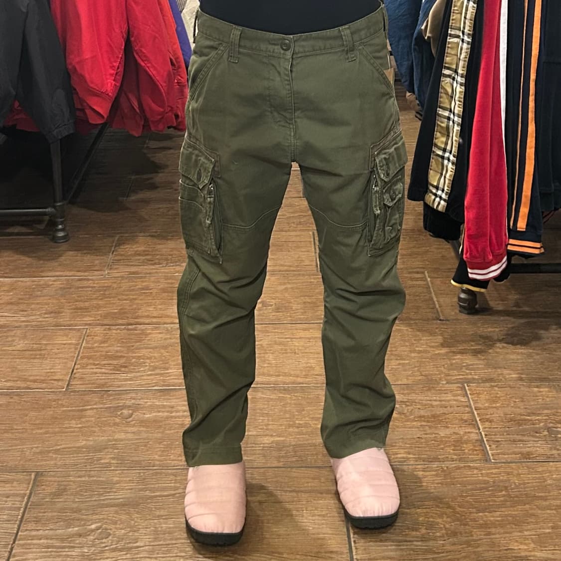 [HI] 알파인더스트리 카고 팬츠 카키 상품이미지2