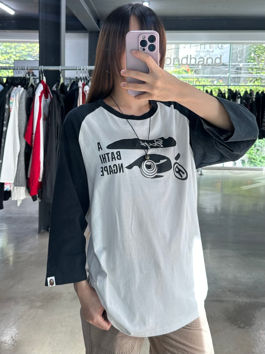 베이프 래글런 티셔츠 상품이미지2