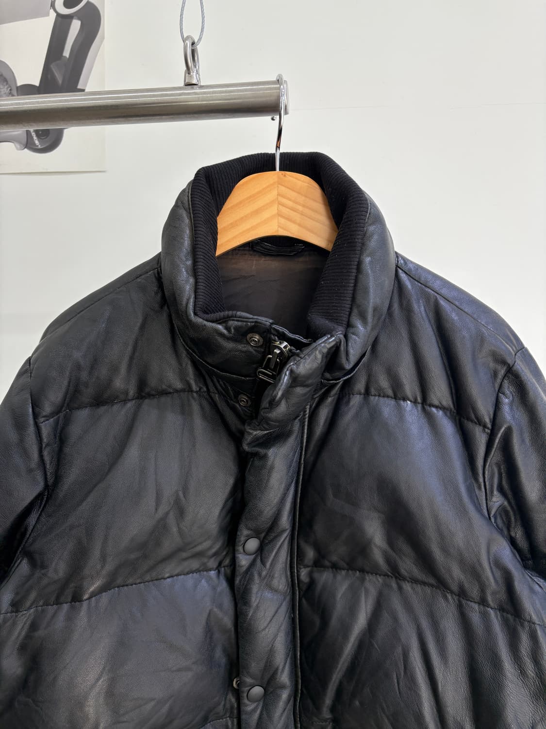 SHIPS 레더패딩 상품이미지2