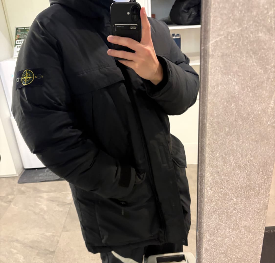 스톤아일랜드 마이크로랩스 다운 패딩 상품이미지8