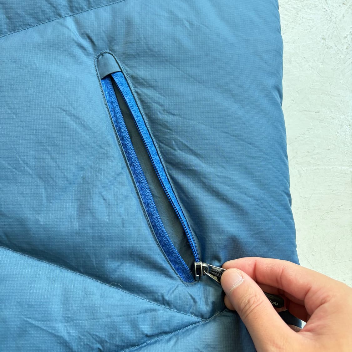 컬럼비아 빈티지 구스다운 조끼패딩 XL 상품이미지5