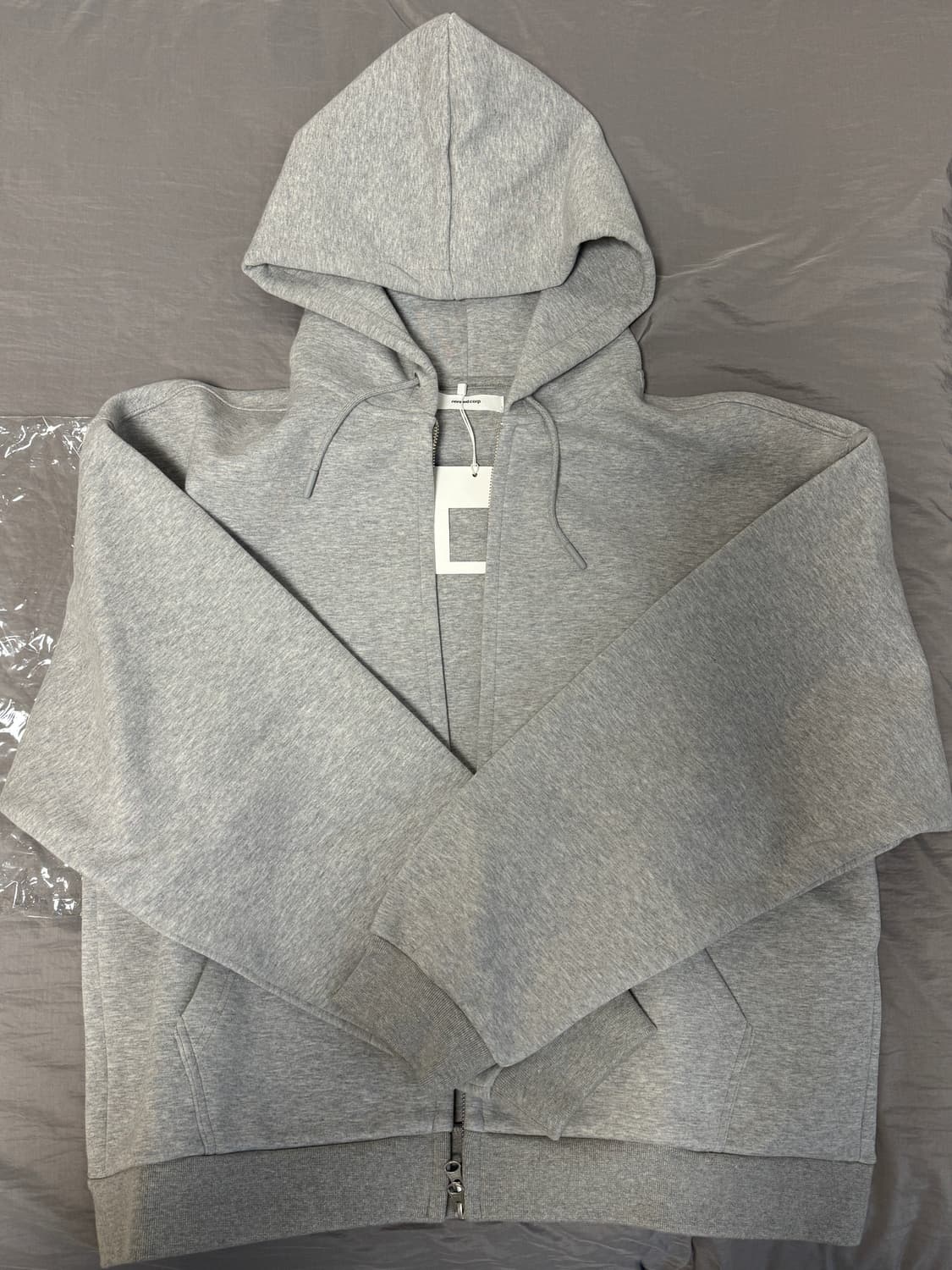 [1] 논노드 스쿠바 집 후드 그레이 상품이미지2