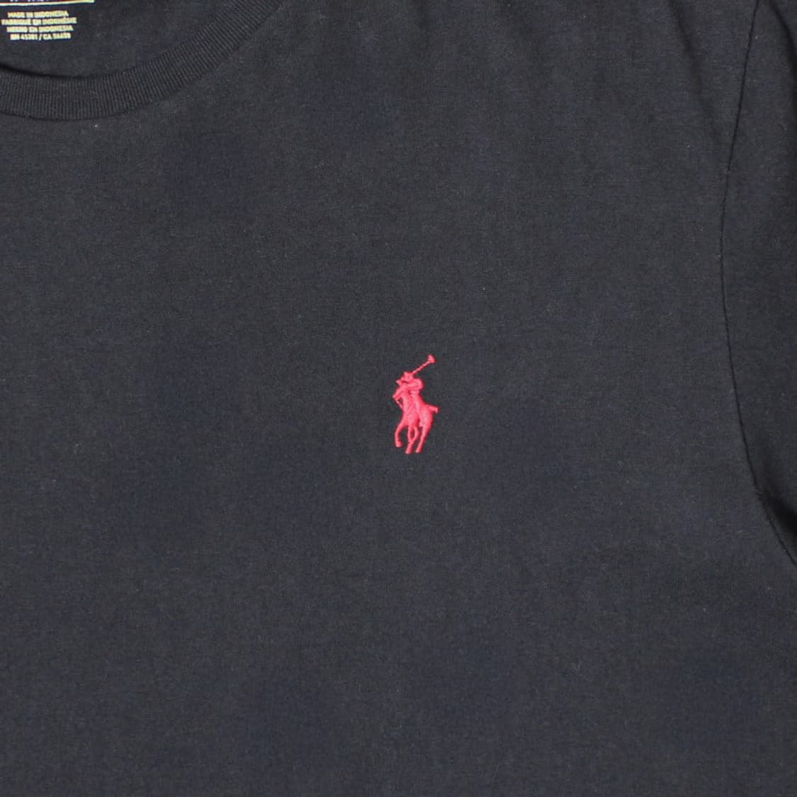 Polo 폴로 랄프로렌 블랙 라운드 반팔 상품이미지2