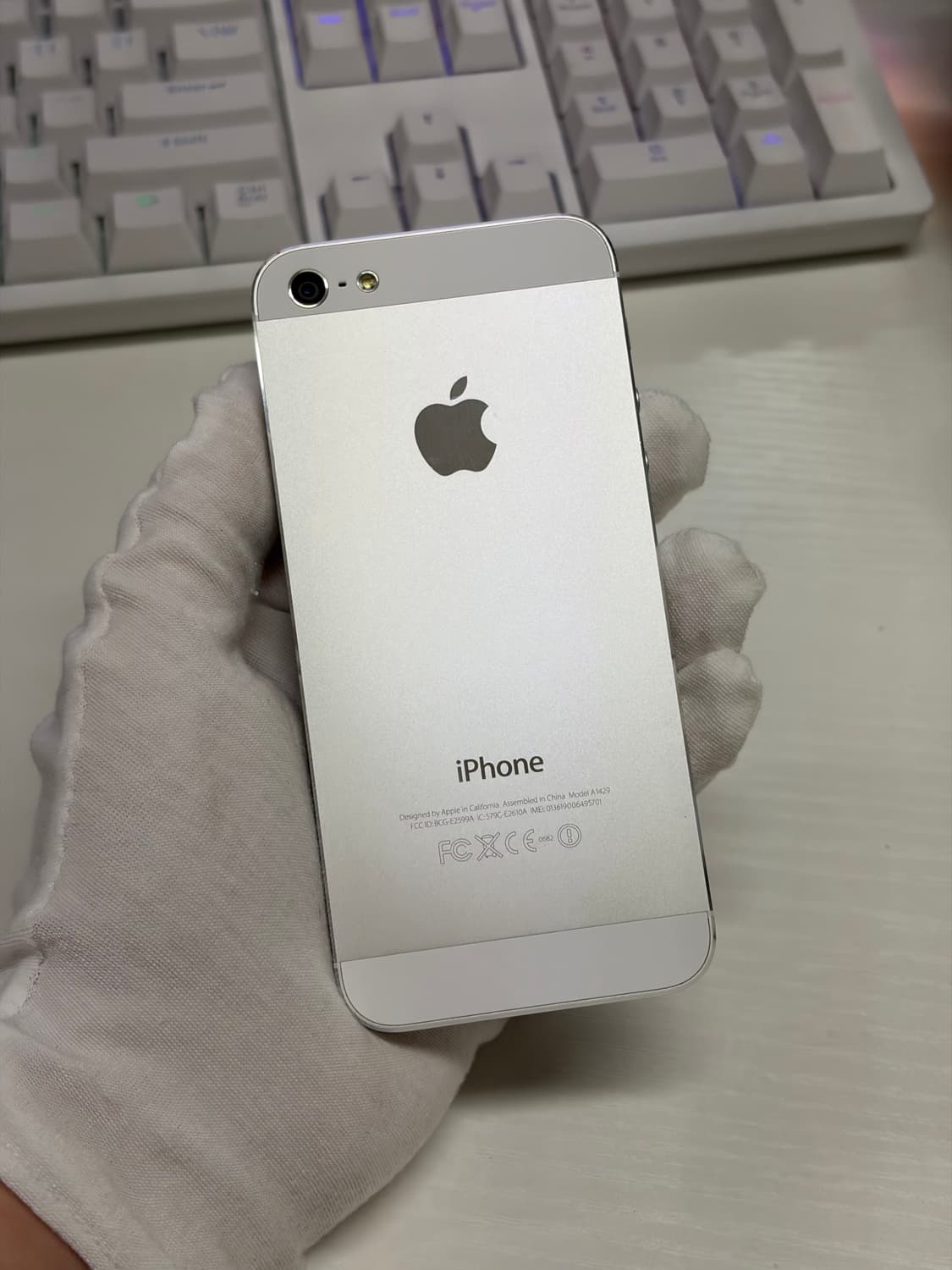 아이폰5 16GB 실버 상품이미지1