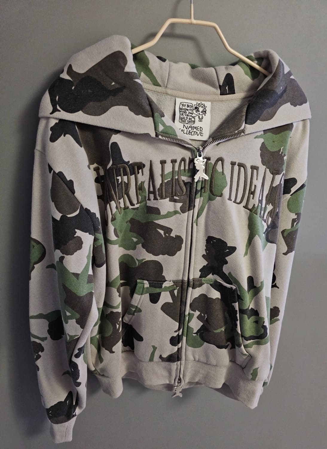 Named Collective UNREALISTICIDEALS 후드집업 상품이미지1