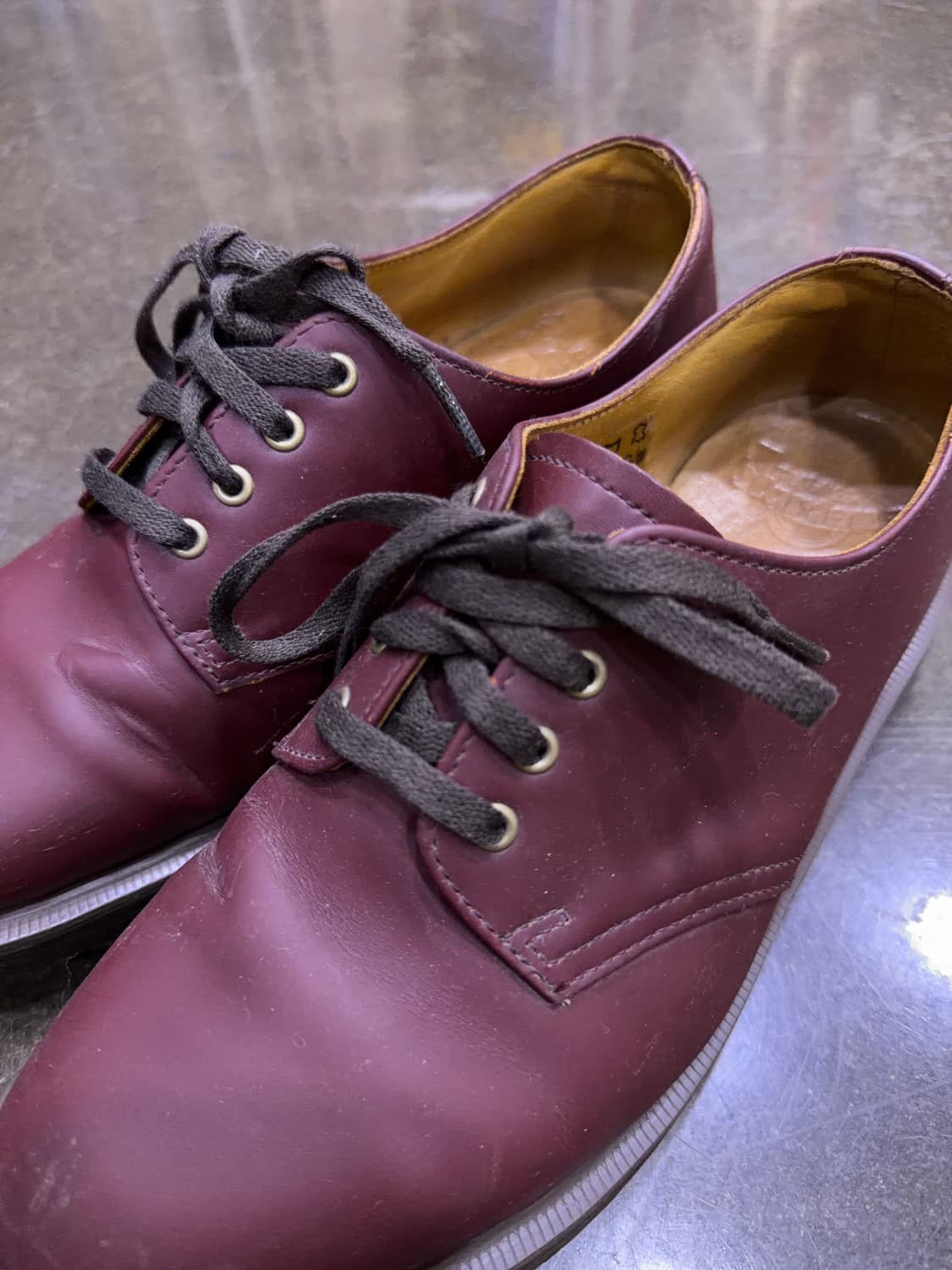 닥터마틴 스미스 더비슈즈 버건디 250 상품이미지4