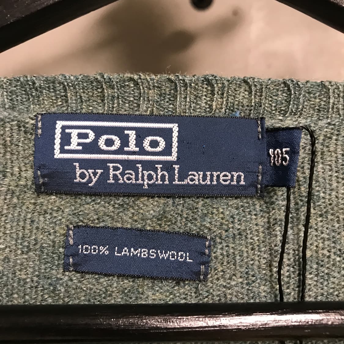 폴로 랄프로렌 니트 그린 105 상품이미지5