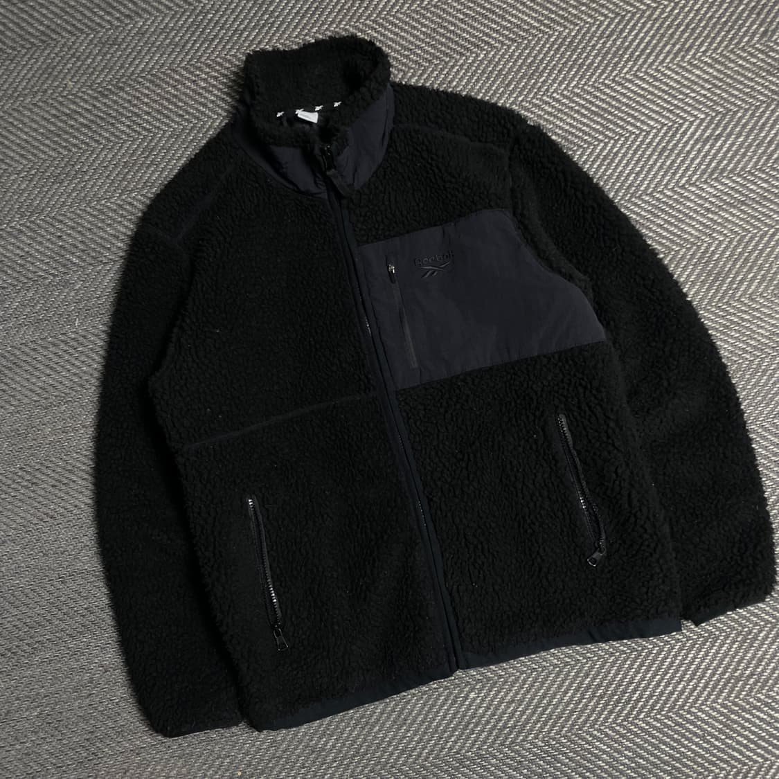 00s 리복 쉐르파 플리스 자켓 블랙y 5182 상품이미지1