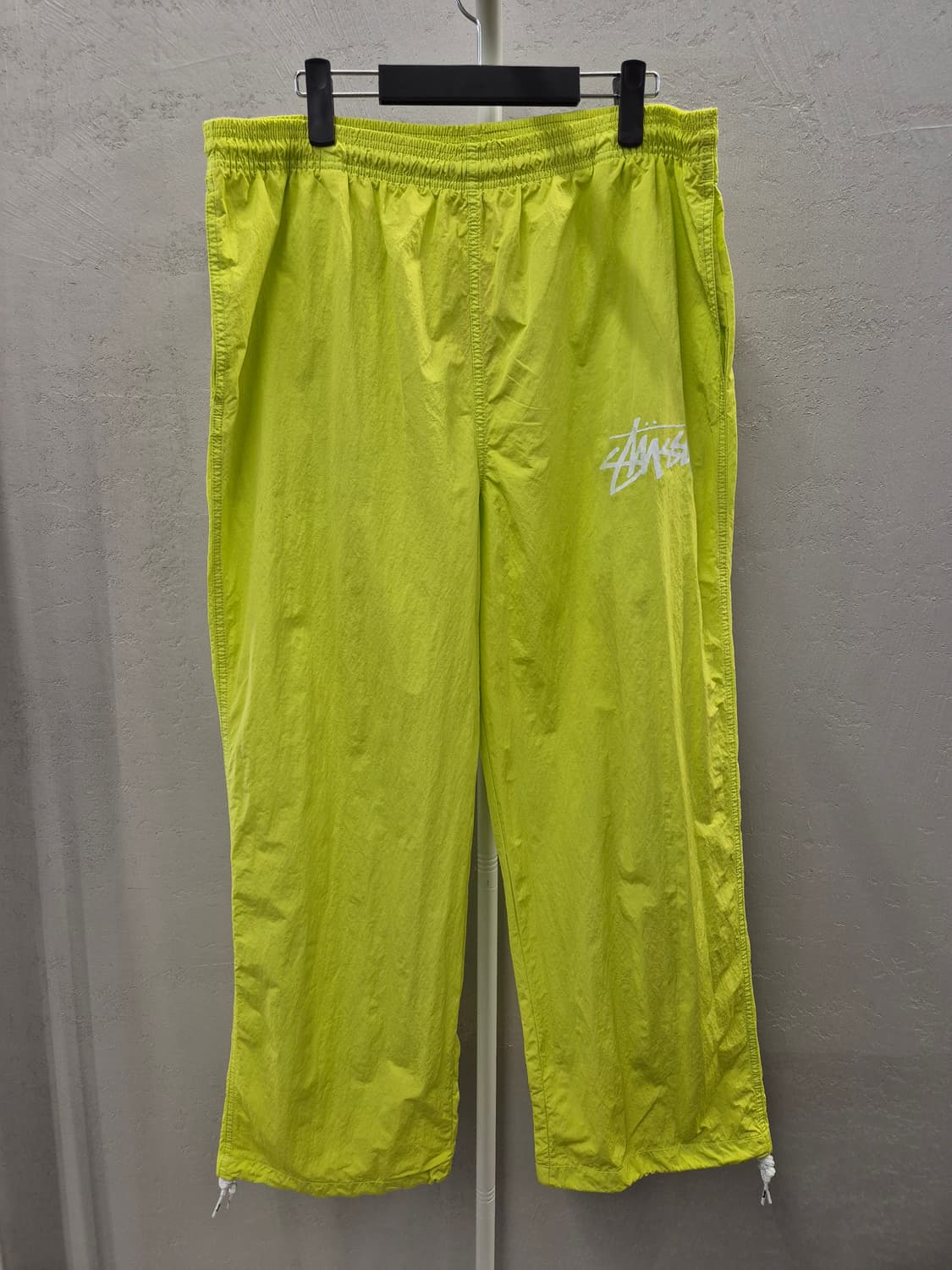 나이키 스투시 형광색 트랙 팬츠 XL 상품이미지2