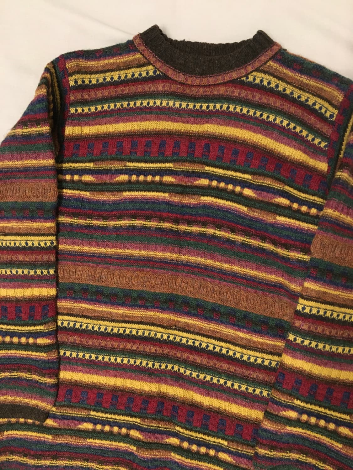 급처! 베네통 케이블 니트 상품이미지3