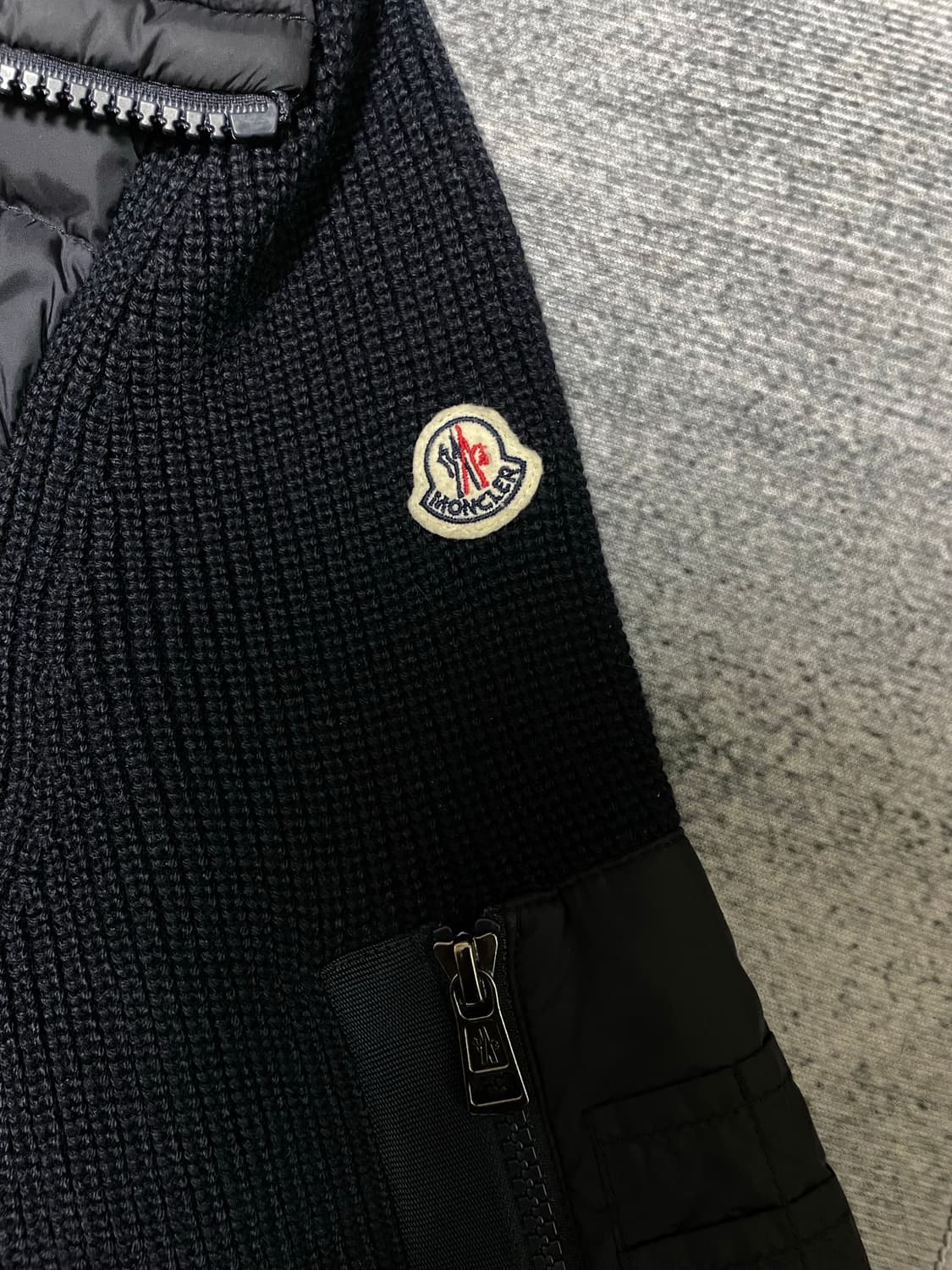 신세계백화점구매 {정품} 몽클레어 니트패딩 후드집업 가디건 상품이미지2
