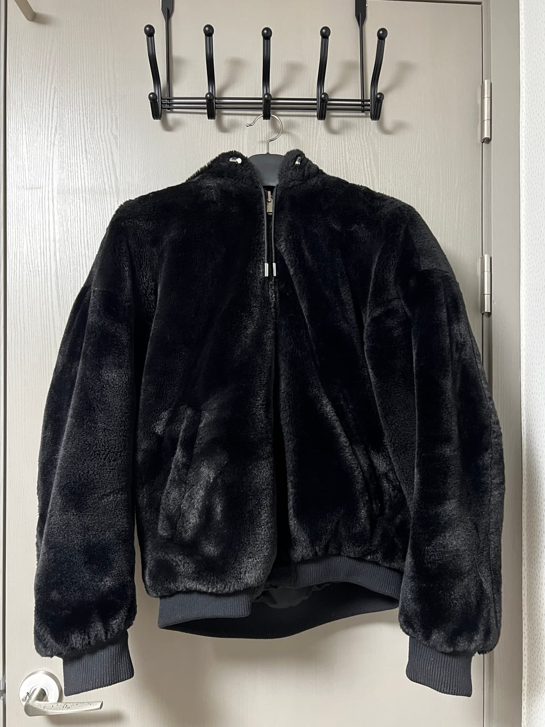 자라 리버시블 후드 점퍼 블랙 XL 상품이미지3