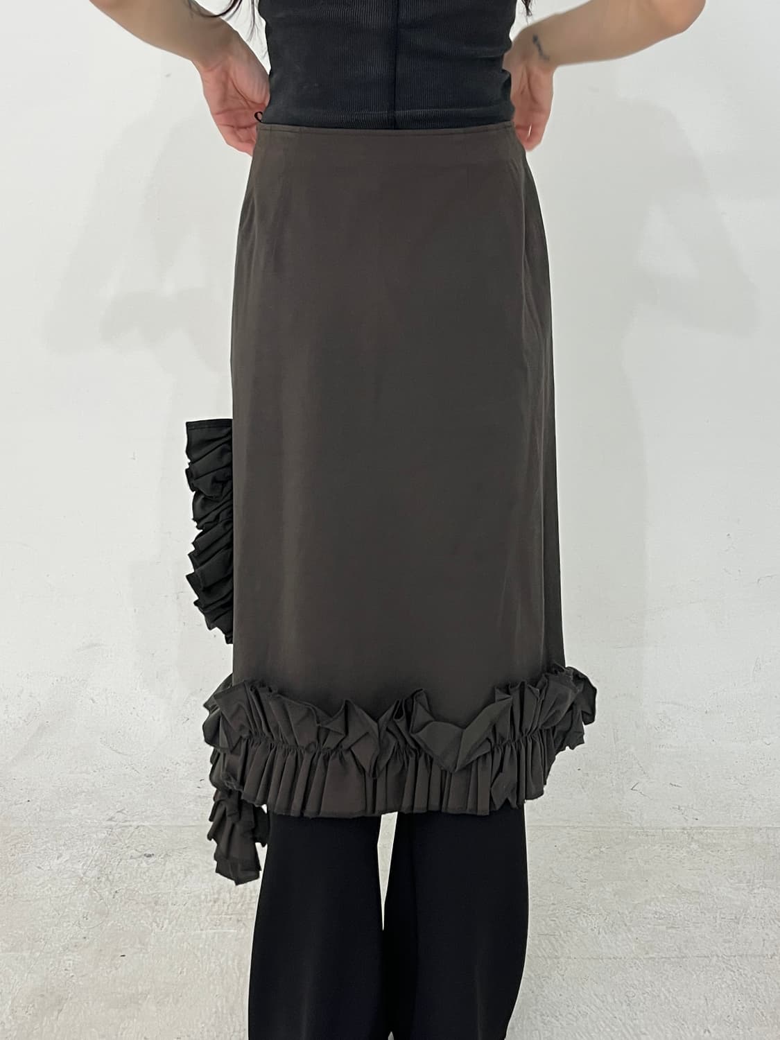 Suno kuwahara frill skirt 상품이미지5