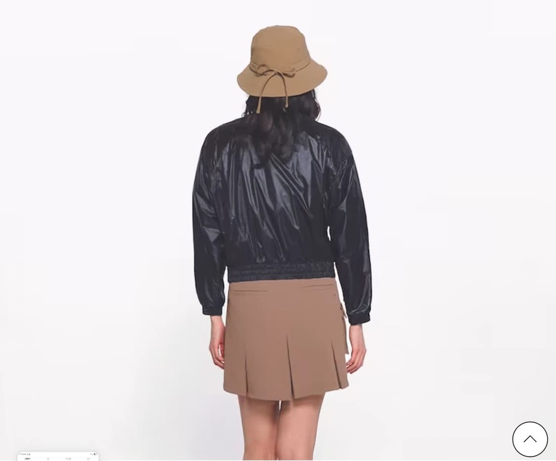 테일러메이드 소재 포인트 바람막이 점퍼  90 상품이미지2