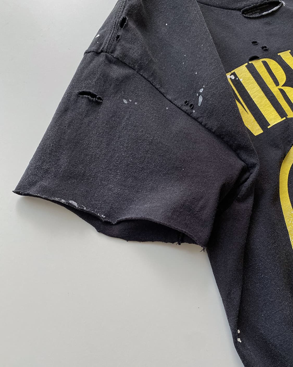 너바나 디스트로이드 페인팅 반팔티 상품이미지5