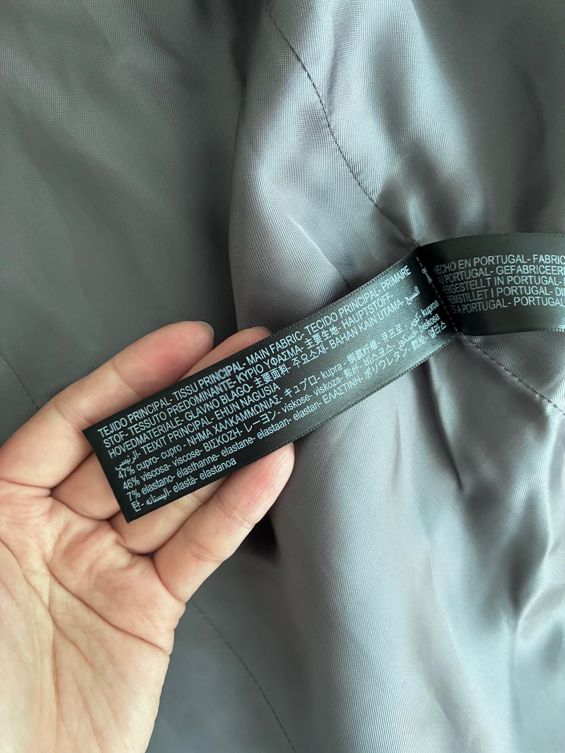 42) 마시모두띠 큐프라 블레이저 그레이 상품이미지7