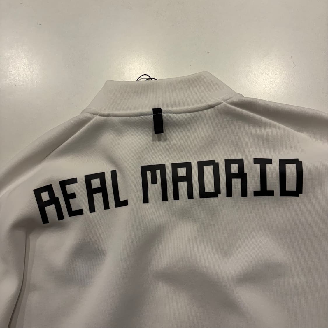 [M] 18s 아디다스 레알마드리드 트랙탑 져지 집업 화이트 D217 상품이미지9