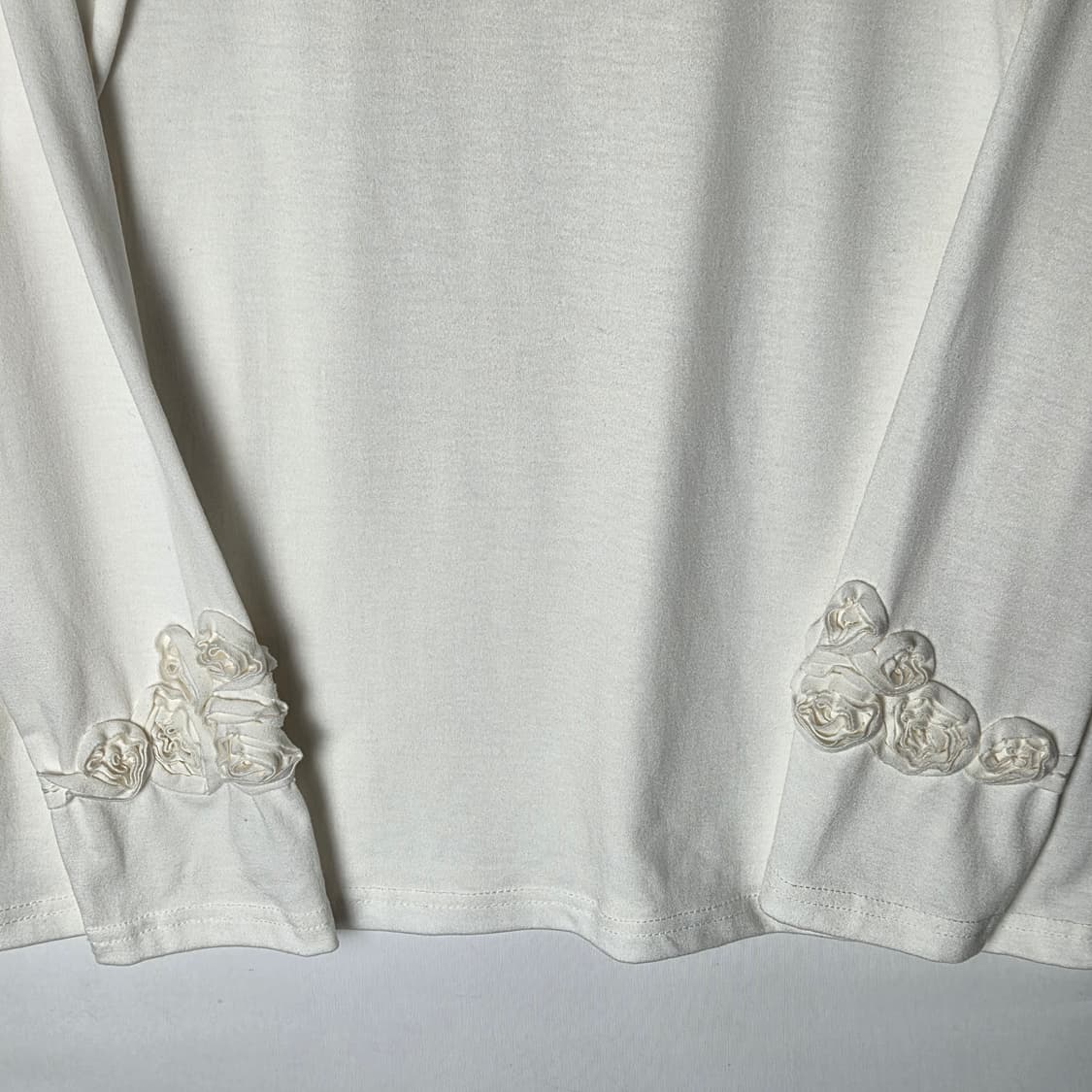 [JPN] 빈티지 로즈 레이스업 롱슬리브 탑 상품이미지4