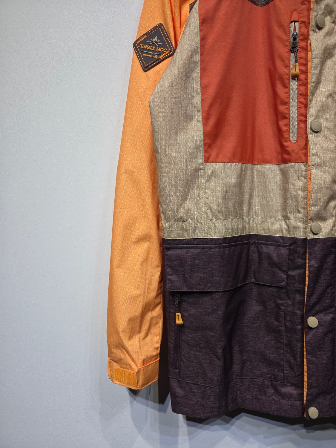 MERRELL 머렐 정품 멀티 포켓 컬러블록 바람막이 자켓 상품이미지4