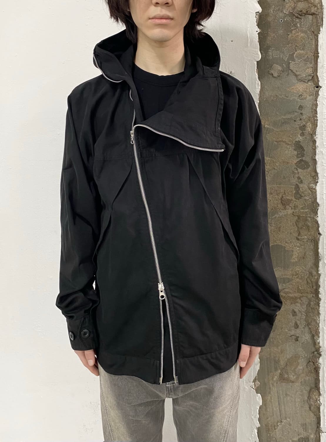 카반드주카 비대칭 후드 자켓 상품이미지1