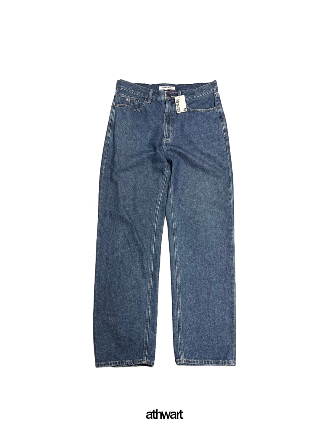 타미진(Tommy Jeans) 라이트블루컬러 플래그 5P 배기 데님 팬츠 상품이미지2