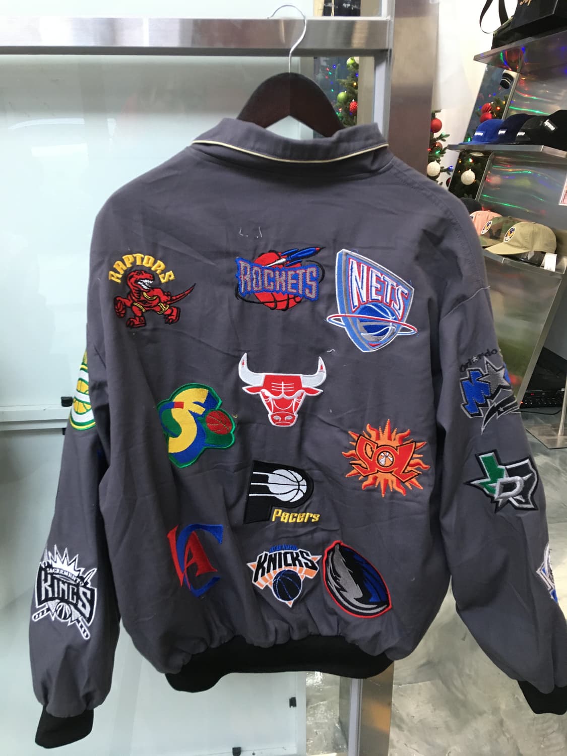 NBA 와펜 패치 자켓 상품이미지3