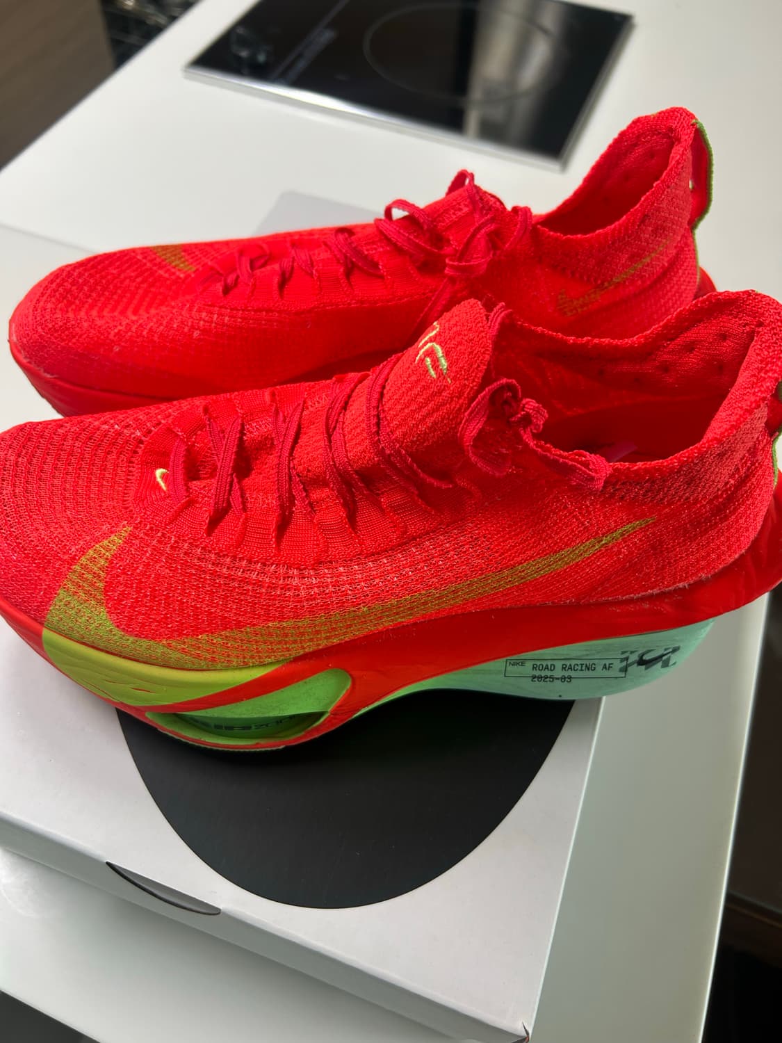 나이키 에어 줌 알파플라이 넥스트% 3 브라이트 크림슨 라임 블라스트 상품이미지3