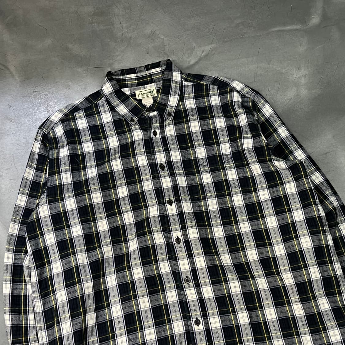  엘엘빈 체크 플란넬 셔츠 y14508 상품이미지3