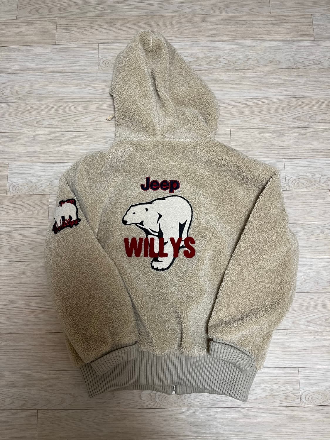 지프 양털 아우터 상품이미지2