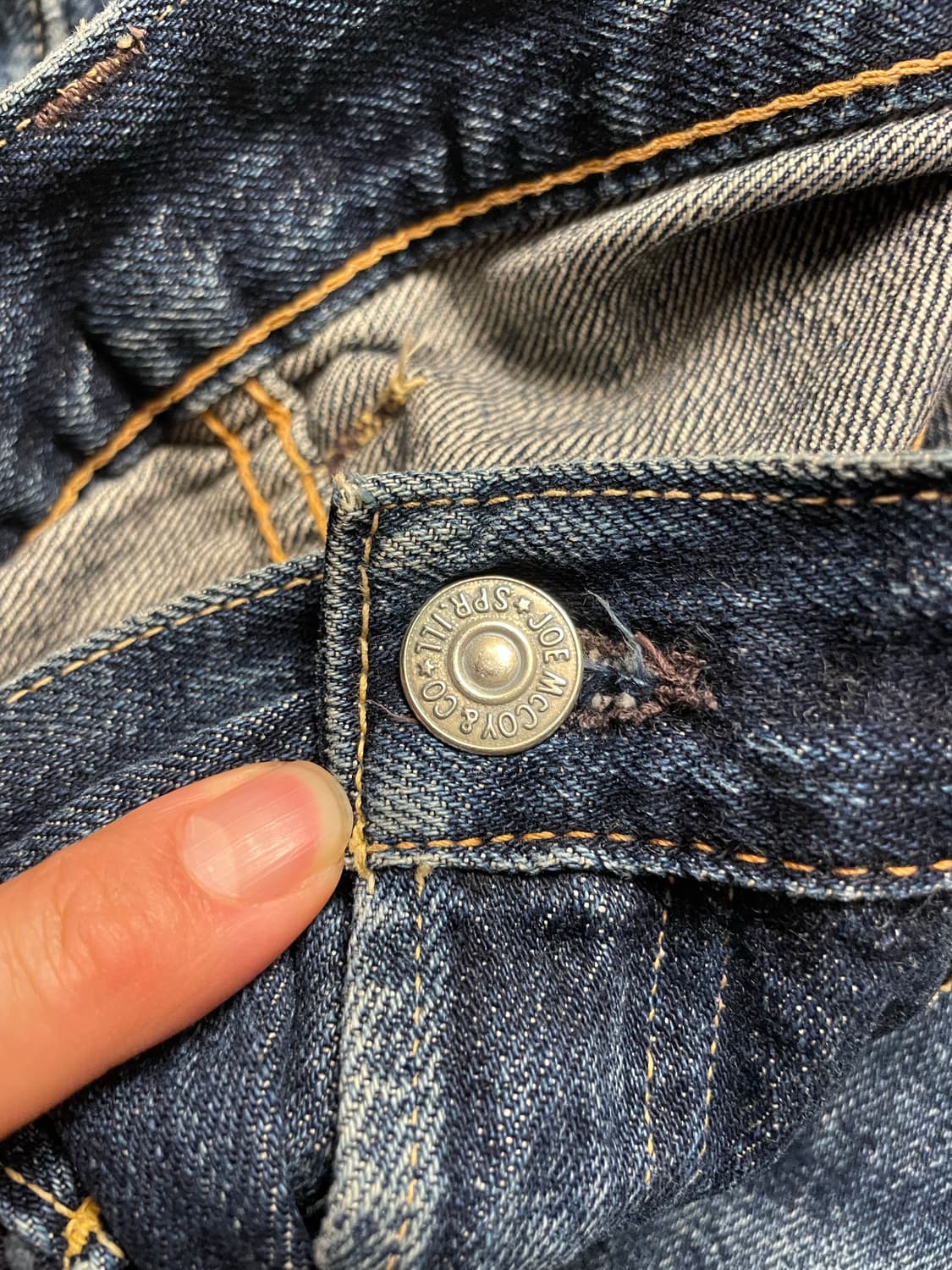 조맥코이 셀비지 데님 팬츠 lot.906 [34] 상품이미지6