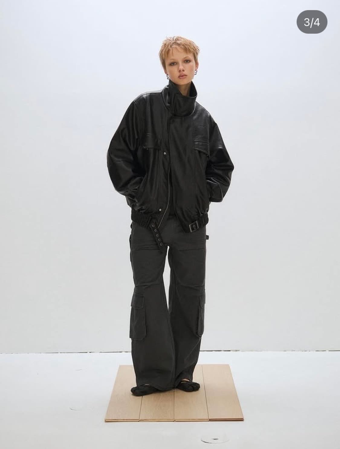 Plzproject레더자켓 상품이미지3