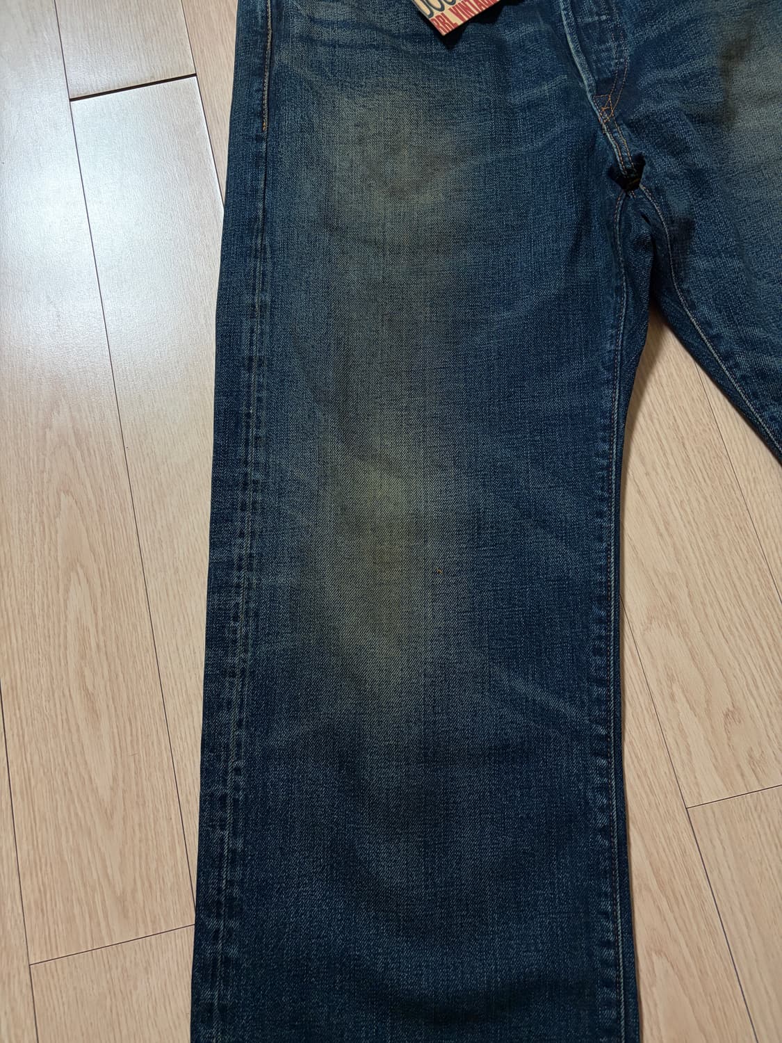 (34x32) RRL 빈티지파이브포켓 기빈스 빈파포 청바지 상품이미지3