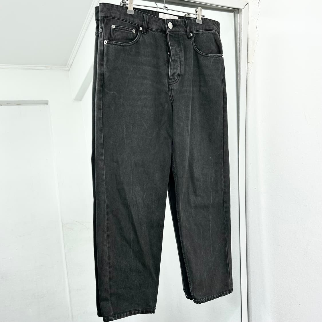 Ami 아미 24FW 흑청 데님 팬츠 상품이미지5