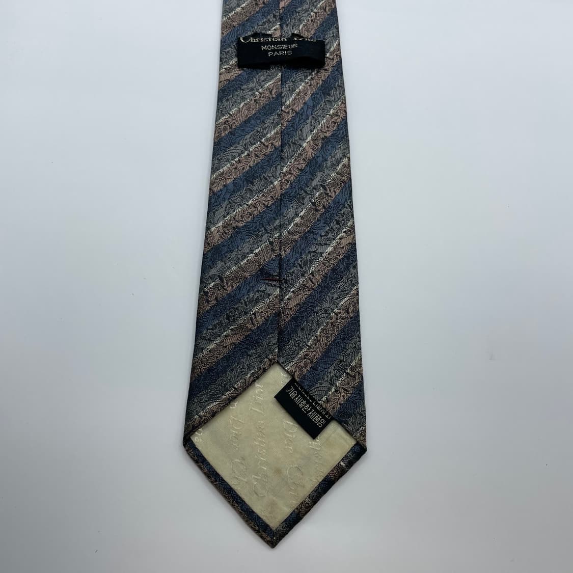 657) (Christian DIOR) 크리스찬 디올 패턴 넥타이 상품이미지2