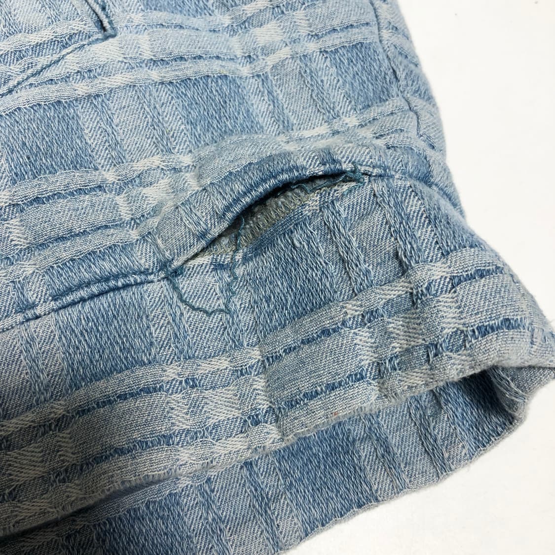 시스템옴므 체크 후드 점퍼 (QC샘플) 상품이미지3