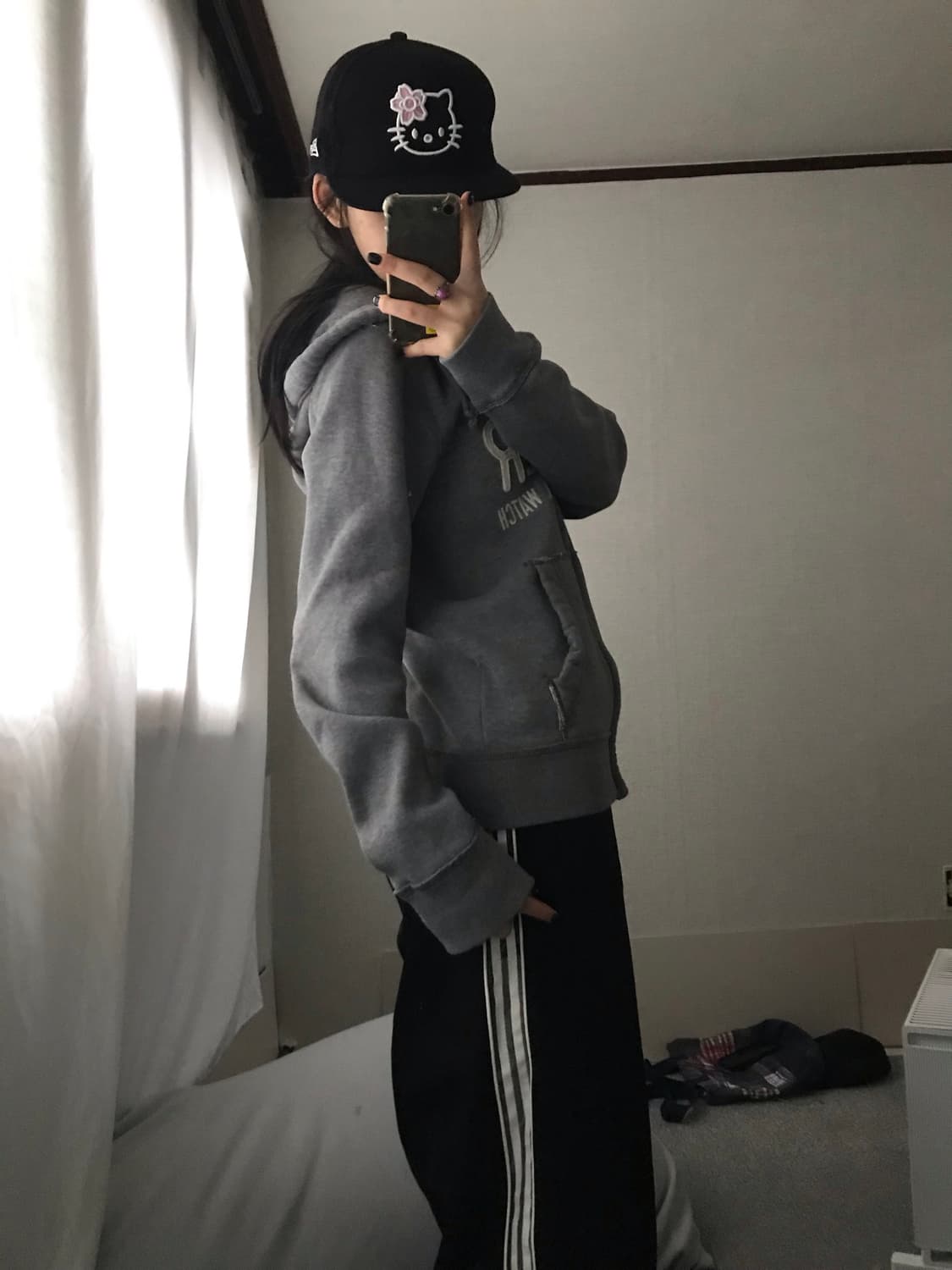 홀리스터 그레이 후드집업 상품이미지6