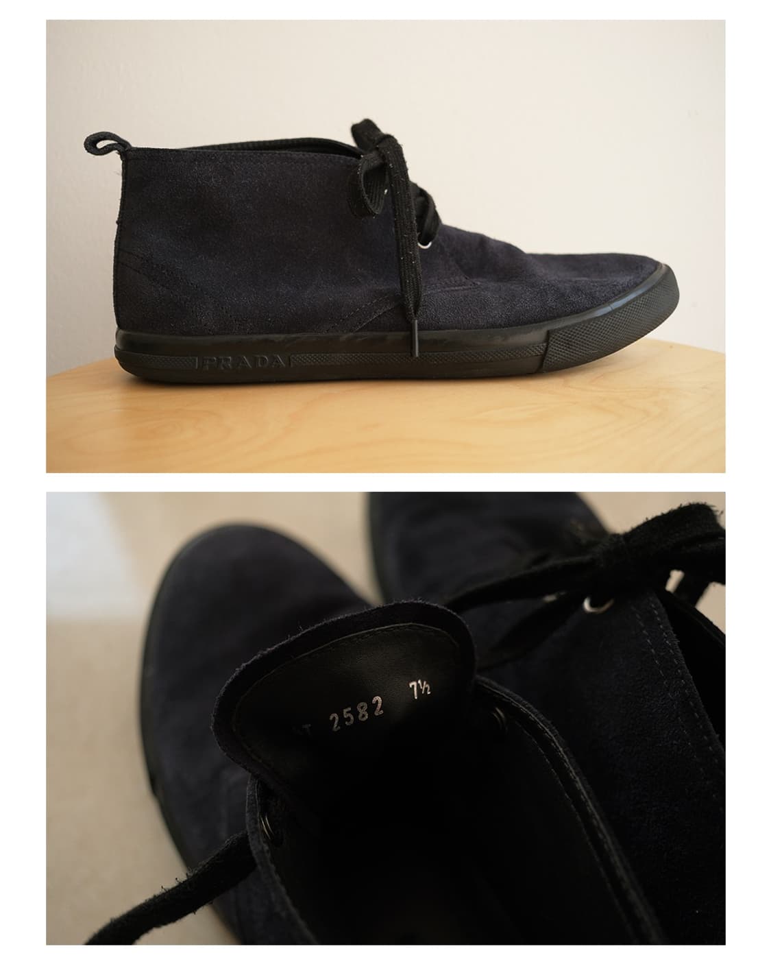 PRADA Suede Chukka boots 상품이미지8