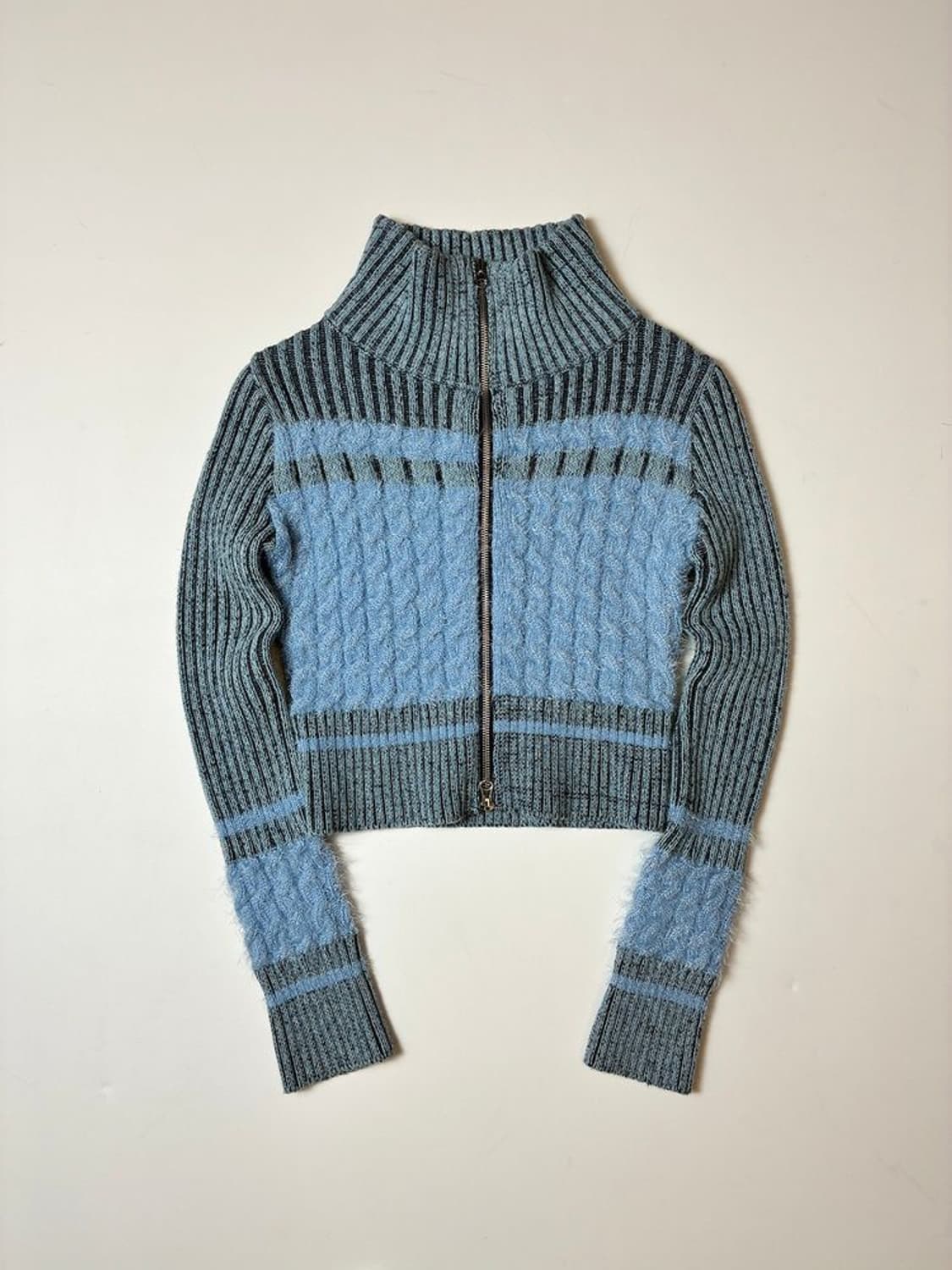 라티젠 LARTIGENT 카리나 니트 집업 PN8716 상품이미지1