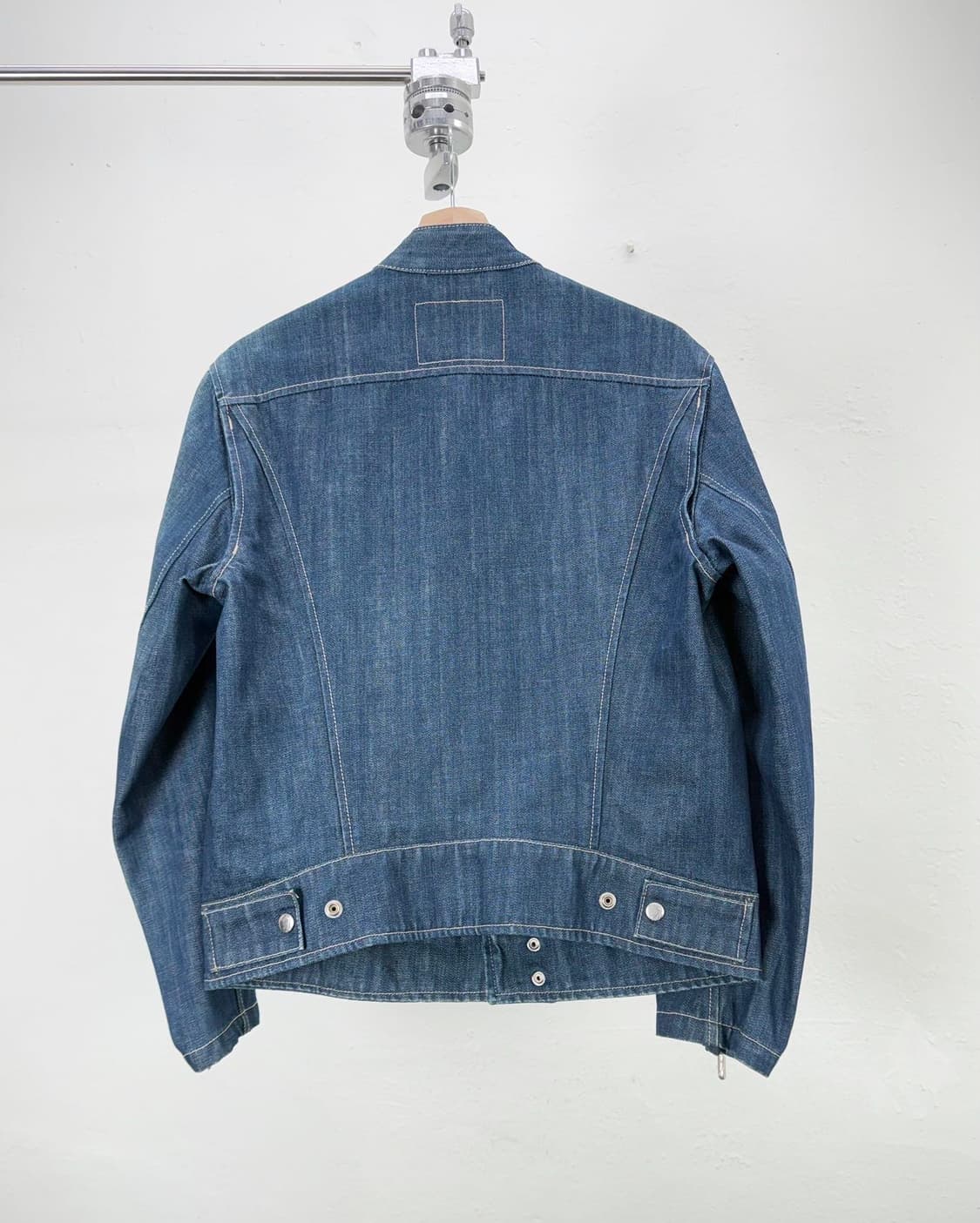 리바이스 엔지니어드 인디고 블루 엔진 데님 바이커 자켓 상품이미지6