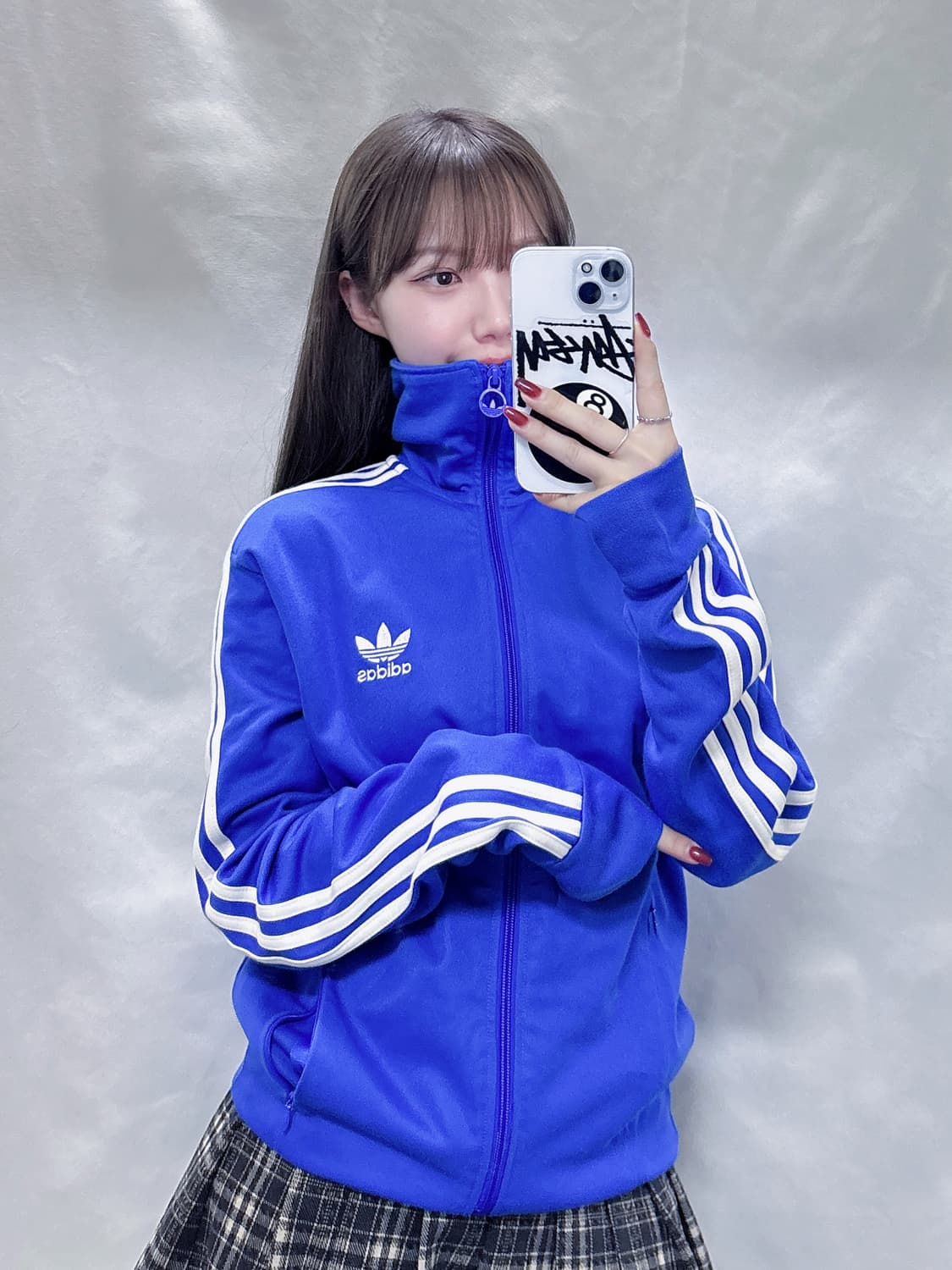 아디다스 베이비블루 삼선 유로파 트랙탑 상품이미지1