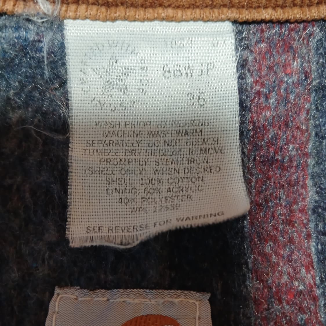칼하트 100주년 기념 데님 자켓 Made in U.S.A. 상품이미지6