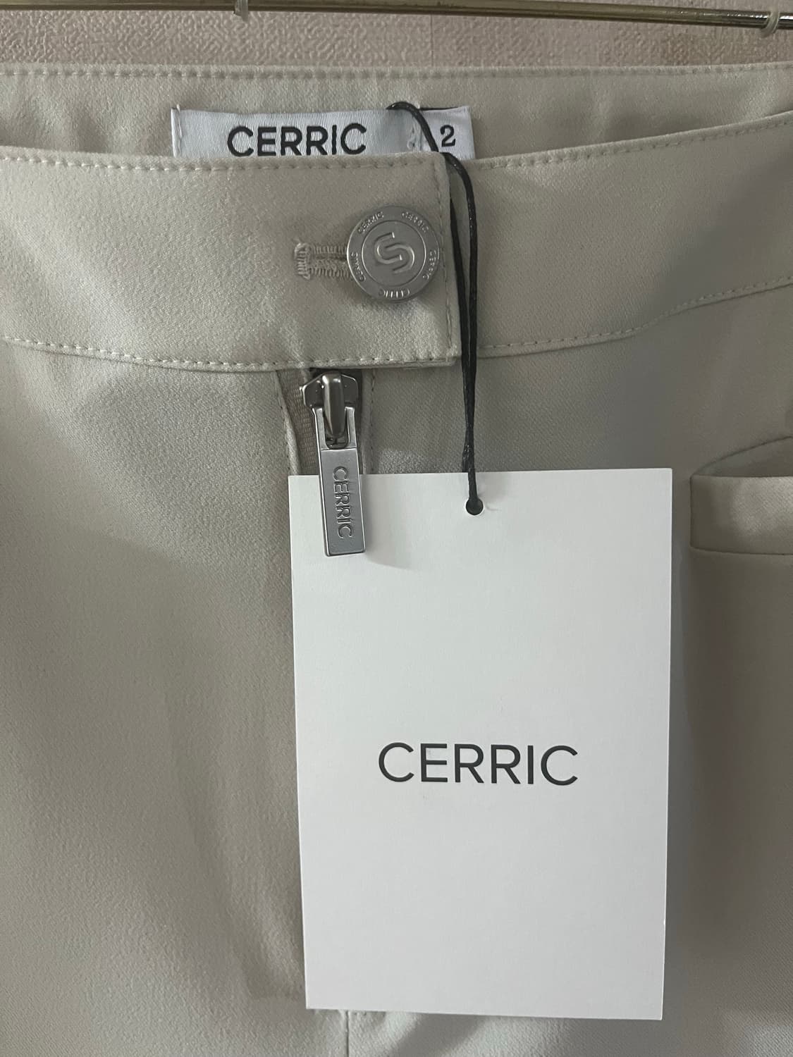 세릭 CERRIC front zipper slim pants(2size) 상품이미지8