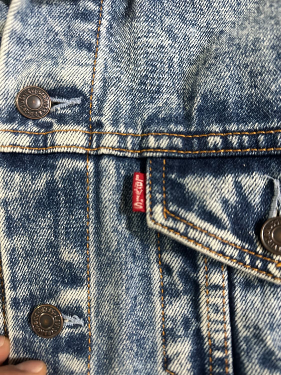 90s Levi's 타입3 70506 상품이미지4
